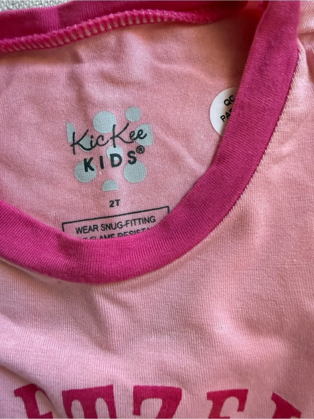 Kickee Pants Pink Pretzels Short Sleeve Pajama Set